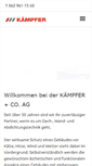 Mobile Screenshot of kaempfer.ch